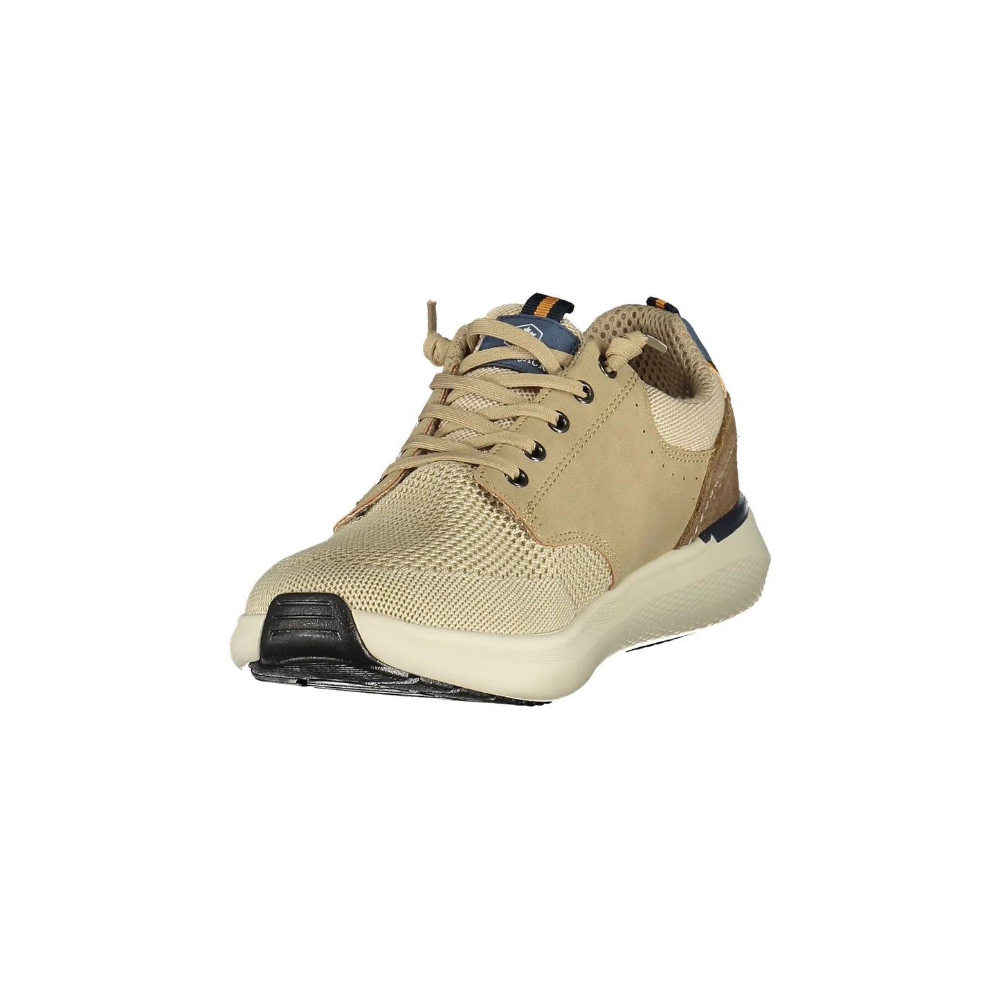 Lumberjack Sneakers Uomo Beige Dettagli a Contrasto - vista 3