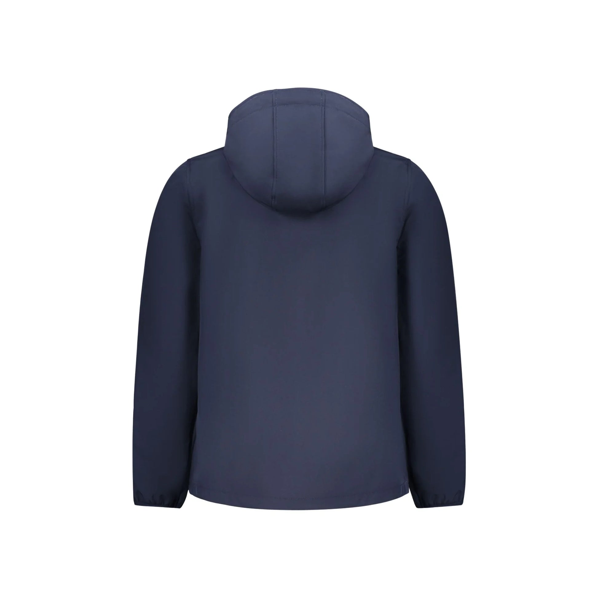 Norway 1963 Giubbotto Uomo Blu Soft Shell Cappuccio Mezza Zip Logo Giubbotti e Giacche - vista 2