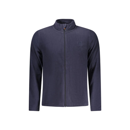 U.S. Grand Felpa Uomo Blu Zip Pile Ricamo Logo Felpe - foto prodotto