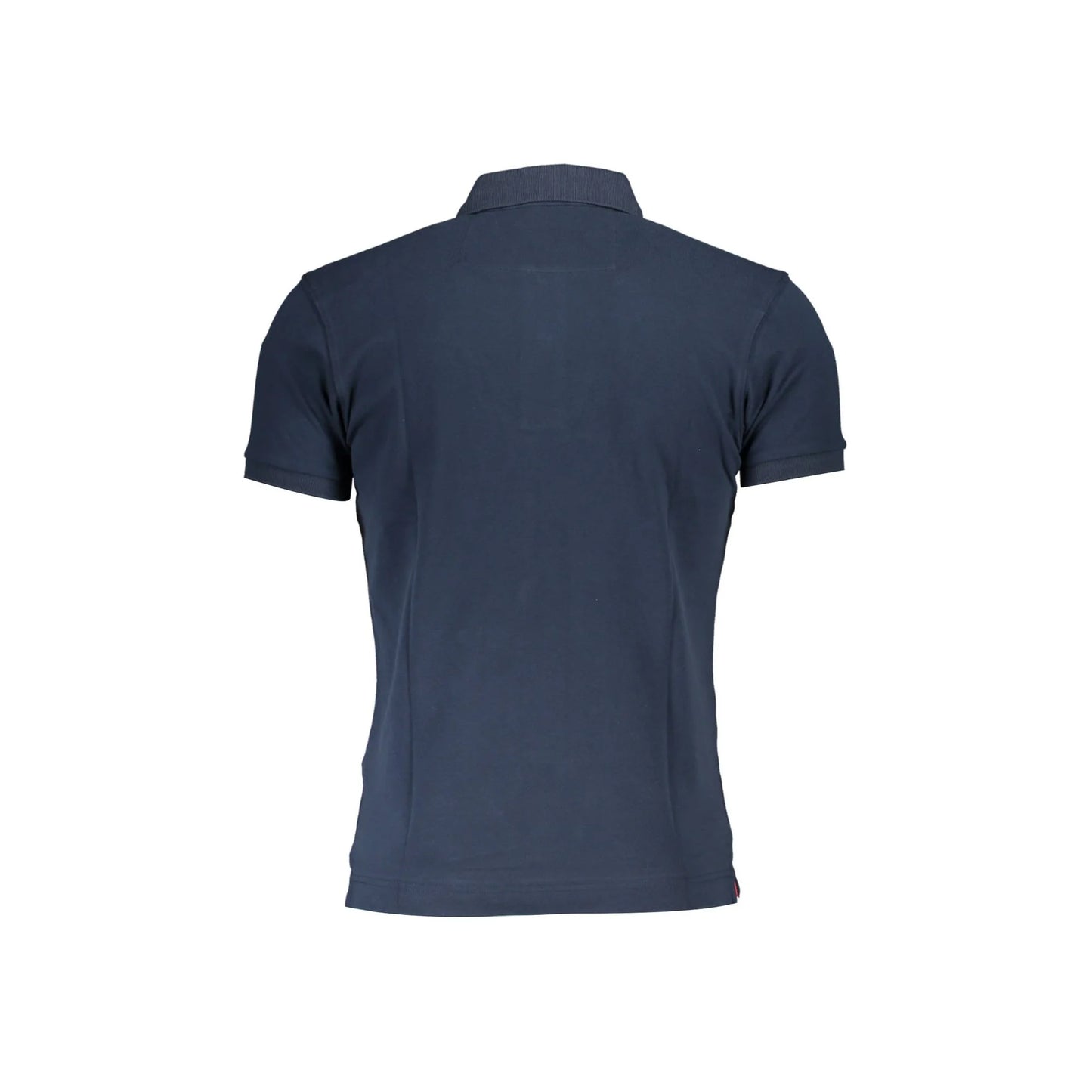 La Martina Polo Maniche Corte Uomo Blu Ricamo - vista 3