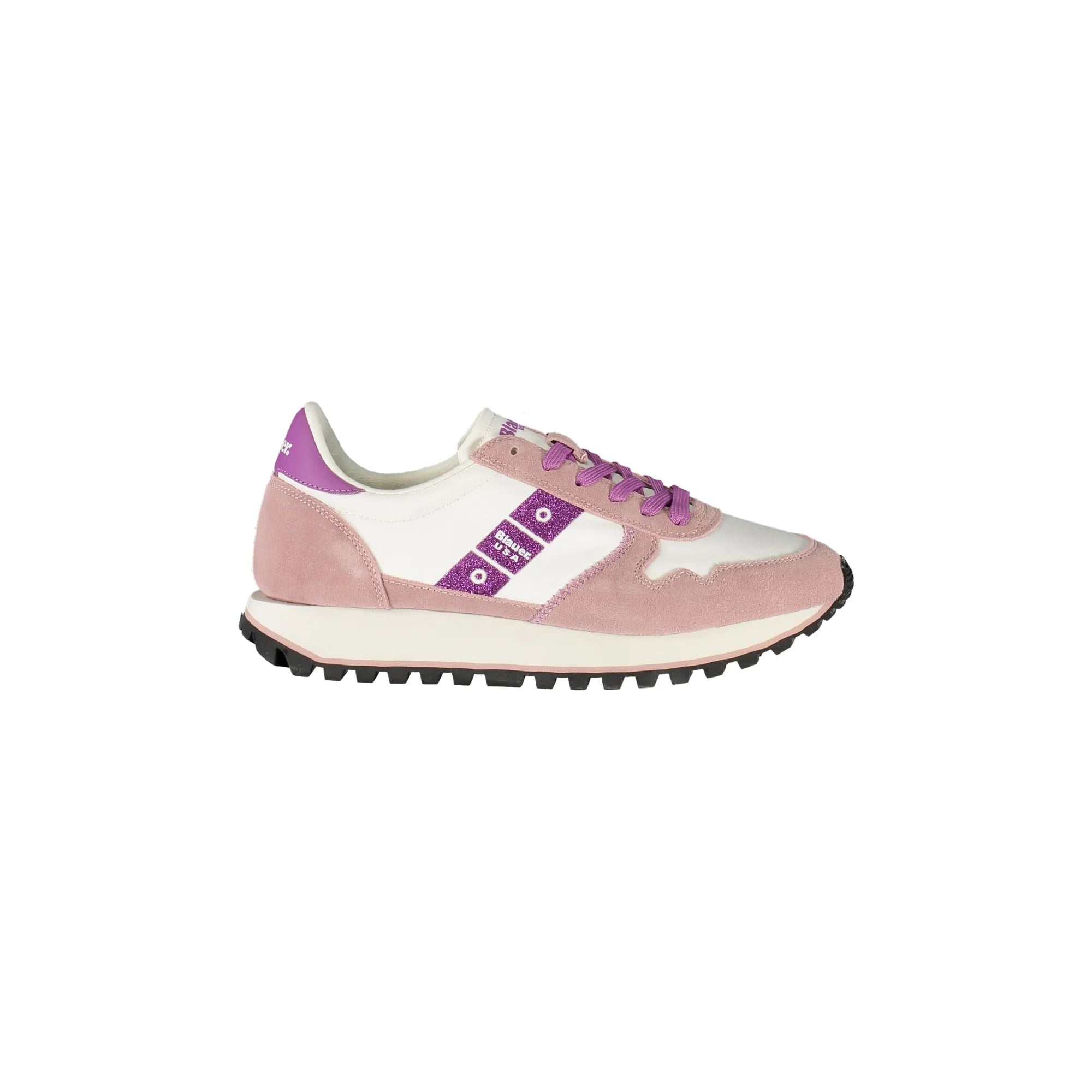 Blauer Sneakers donna Bianco