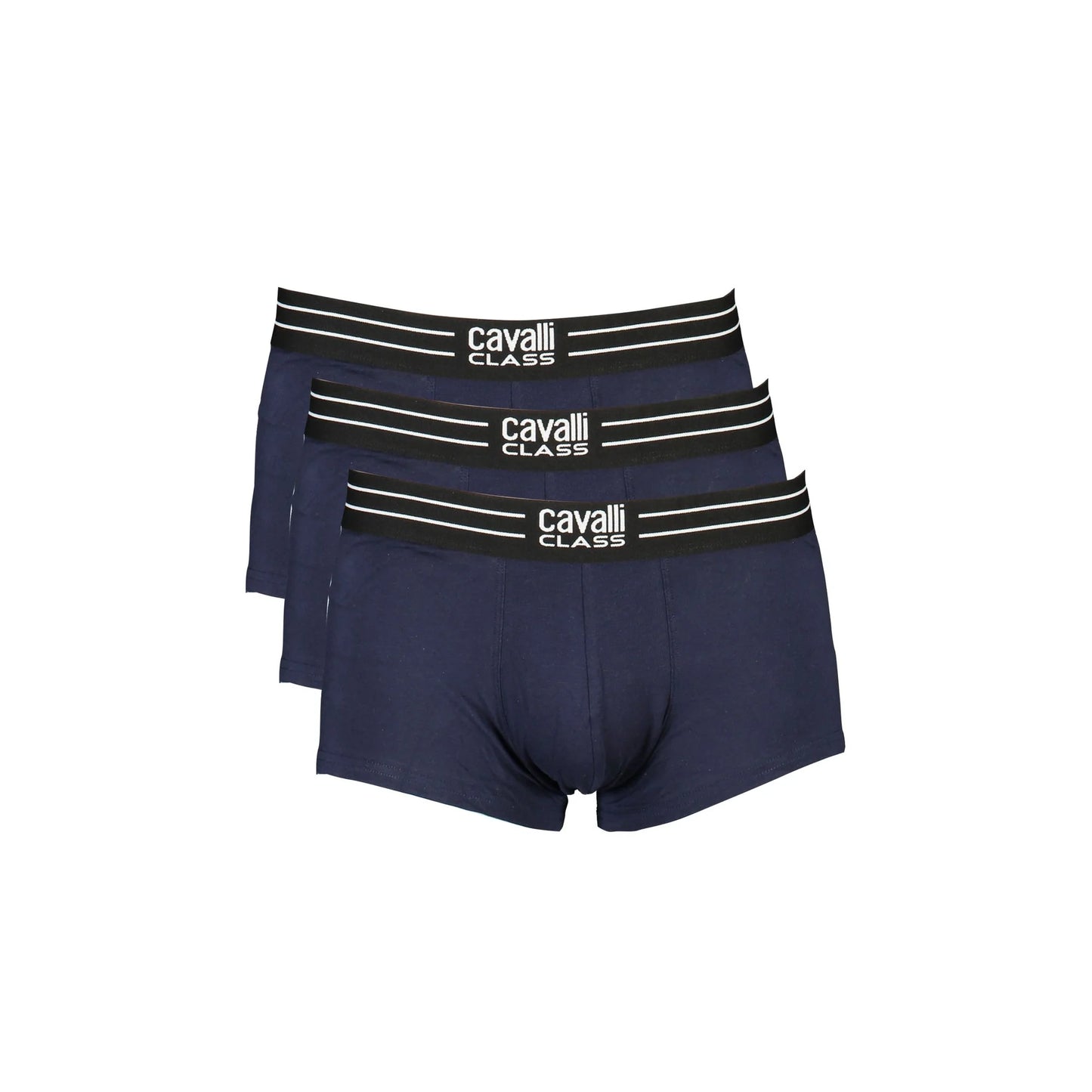 Cavalli Class Boxer Uomo Blu Logo Intimo - foto prodotto