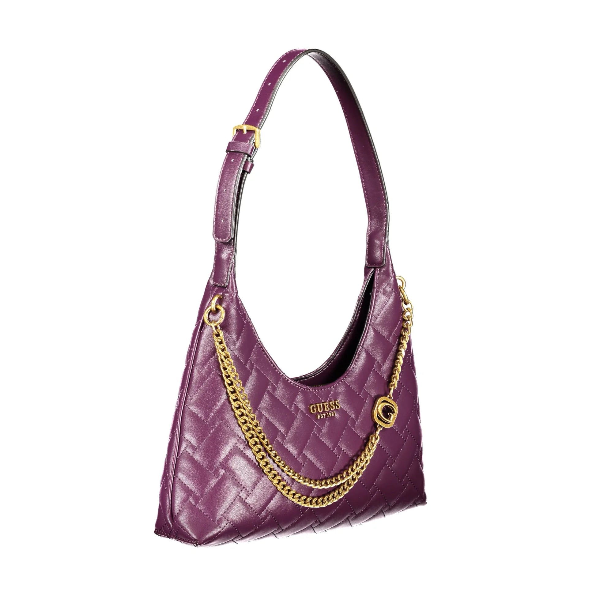 GUESS JEANS Borsa Donna GRACELYNN Viola con Manico Regolabile Borse - vista 3