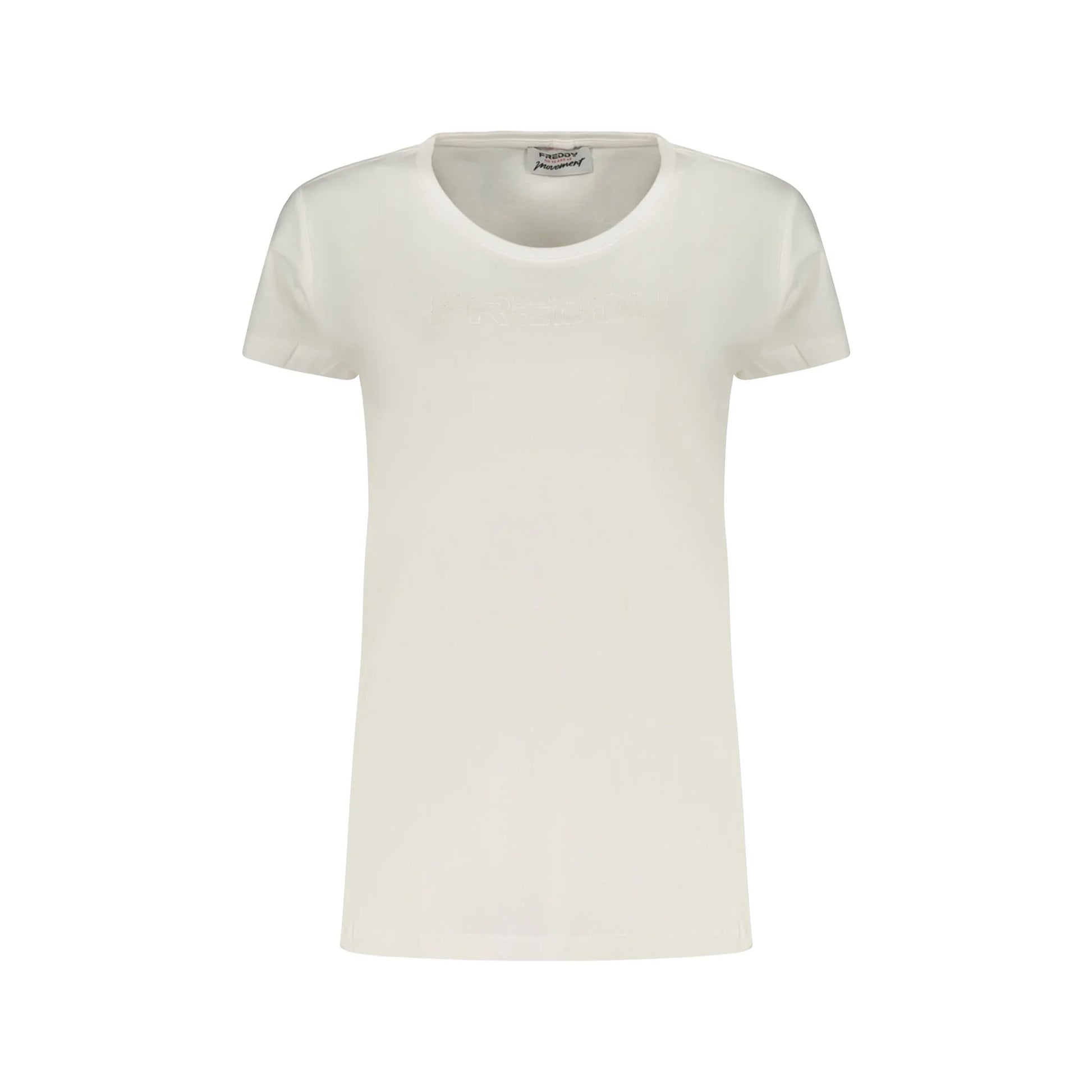 FREDDY T-SHIRT MANICHE CORTE DONNA BIANCO