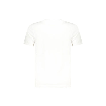 Cavalli Class T-Shirt Uomo Bianca Maniche Corte Stampa Logo bianco - vista 2
