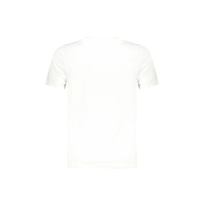 Cavalli Class T-Shirt Uomo Bianca Maniche Corte Stampa Logo bianco - vista 2