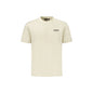Napapijri T-Shirt Uomo Beige Maniche Corte Girocollo Stampa Logo - foto prodotto