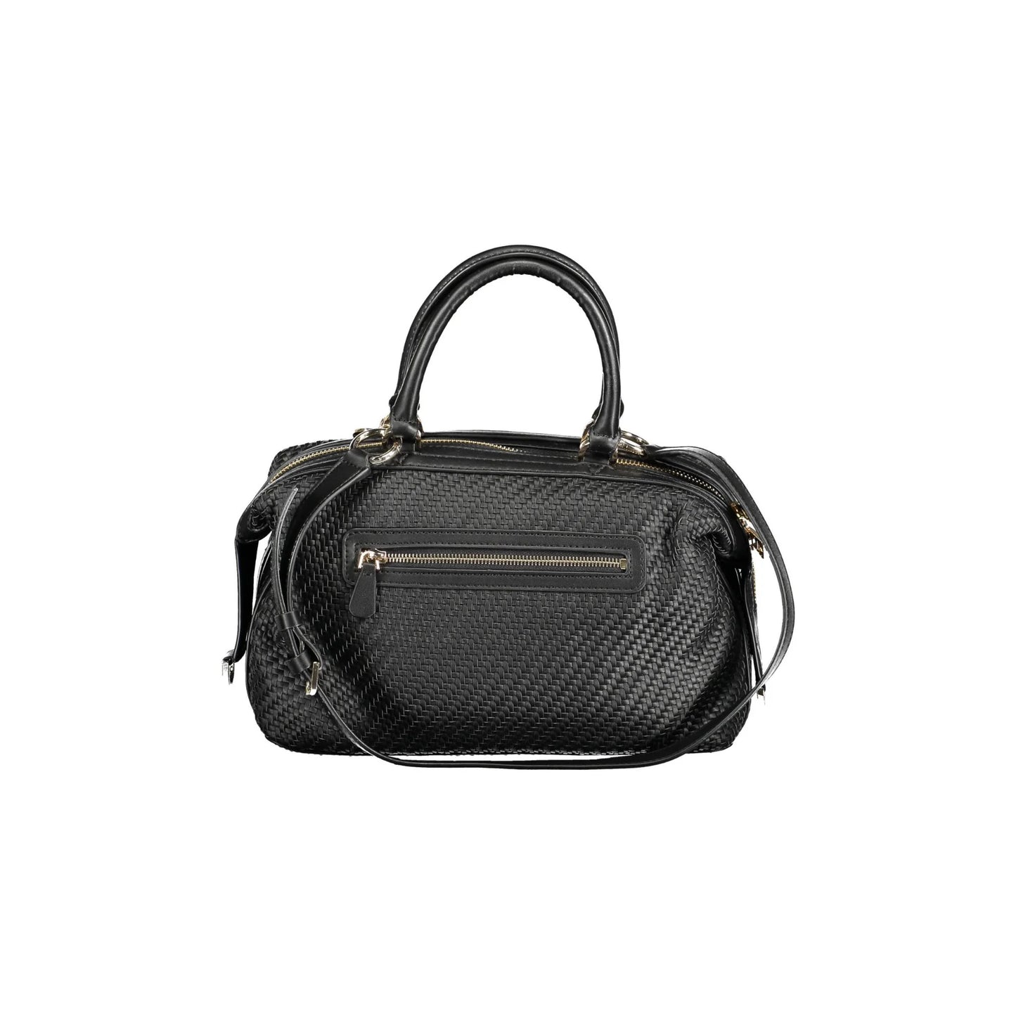 Guess Jeans Borsa a Tracolla Donna Nera Chiusura con Zip Borse nero - vista 2