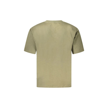 Guess Jeans T-Shirt Maniche Corte Uomo Verdi Logo - vista 2