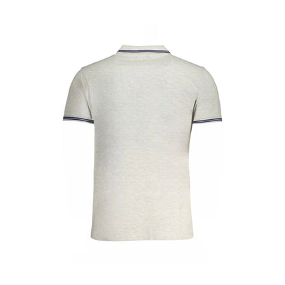 Cavalli Class Polo Maniche Corte Uomo Grigia Ricamo grigio - vista 2