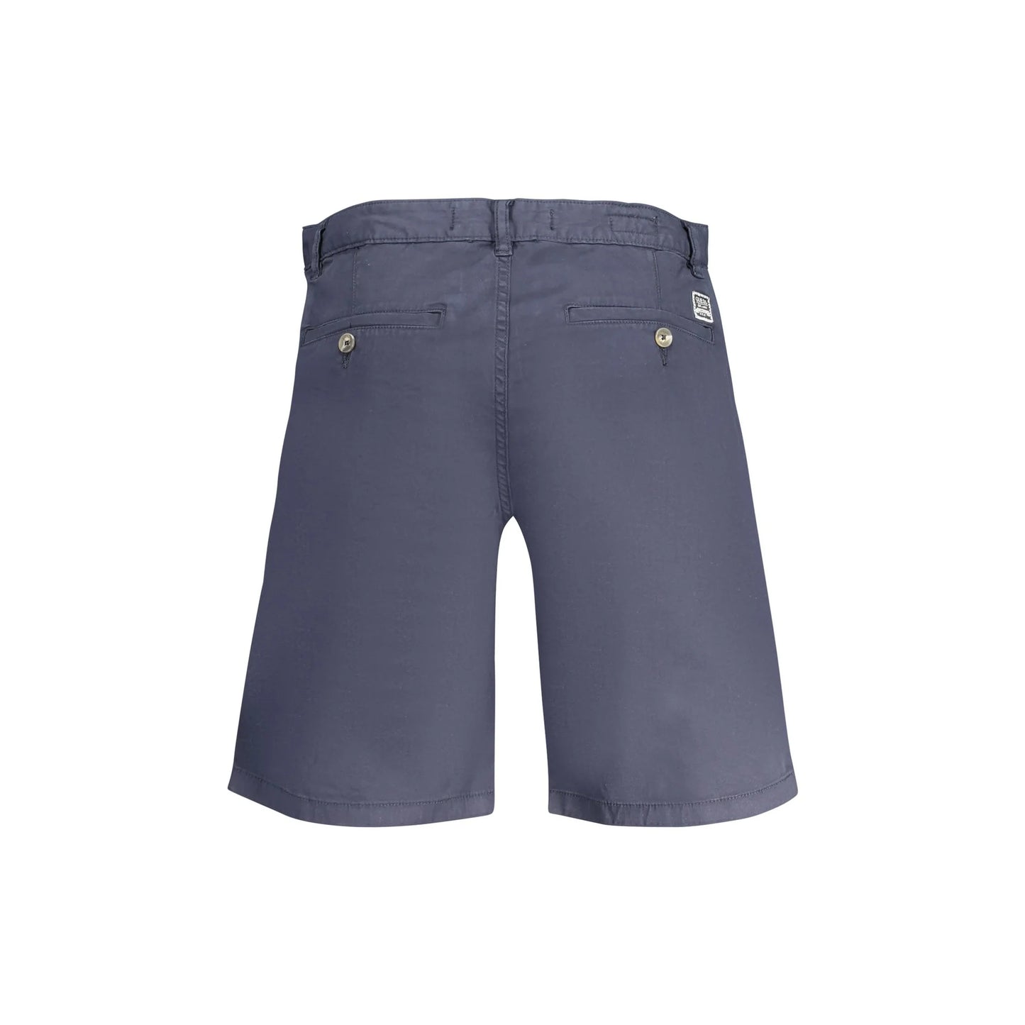 Guess Jeans Short Pantaloni Bermuda Uomo Blu Logo - vista 2