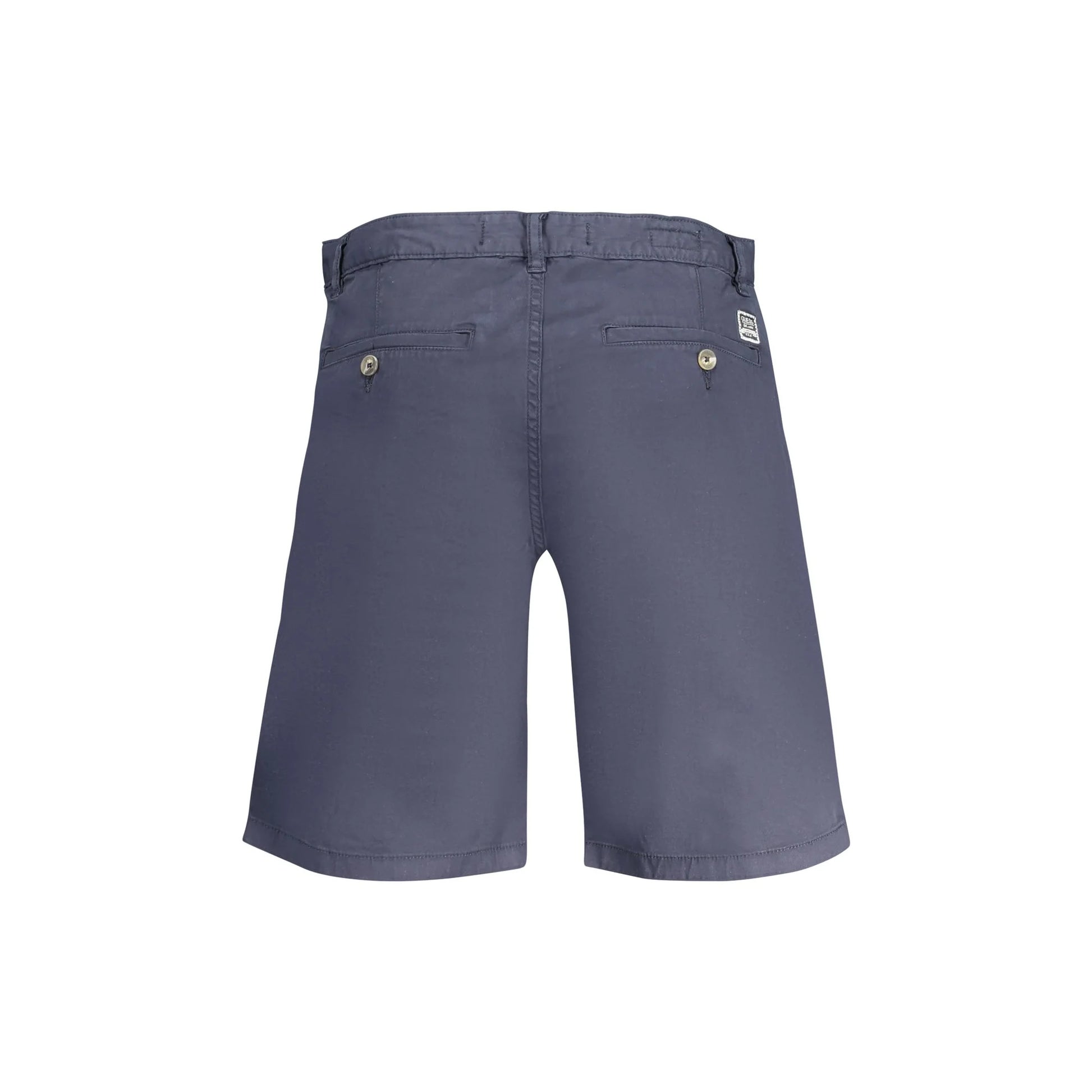 Guess Jeans Short Pantaloni Bermuda Uomo Blu Logo - vista 2