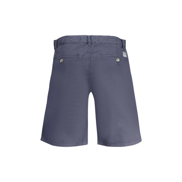 Guess Jeans Short Pantaloni Bermuda Uomo Blu Logo - vista 2