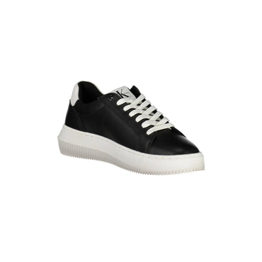 CALVIN KLEIN Scarpe Sneakers Donna Nere con Dettagli a Contrasto nero - vista 2