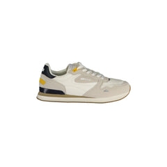 Gas Sneakers Uomo Bianche Stampa Logo