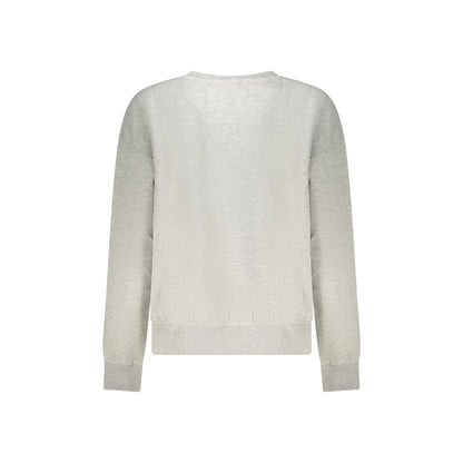 Pepe Jeans Felpa Maniche Lunghe Donna Grigia Stampa Logo Felpe grigio - vista 2