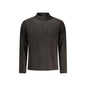 U.S. Grand Felpa Uomo Nera Zip Pile Ricamo Logo Felpe Nero - foto prodotto