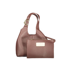 Coccinelle Pochette Donna Marrone Logo