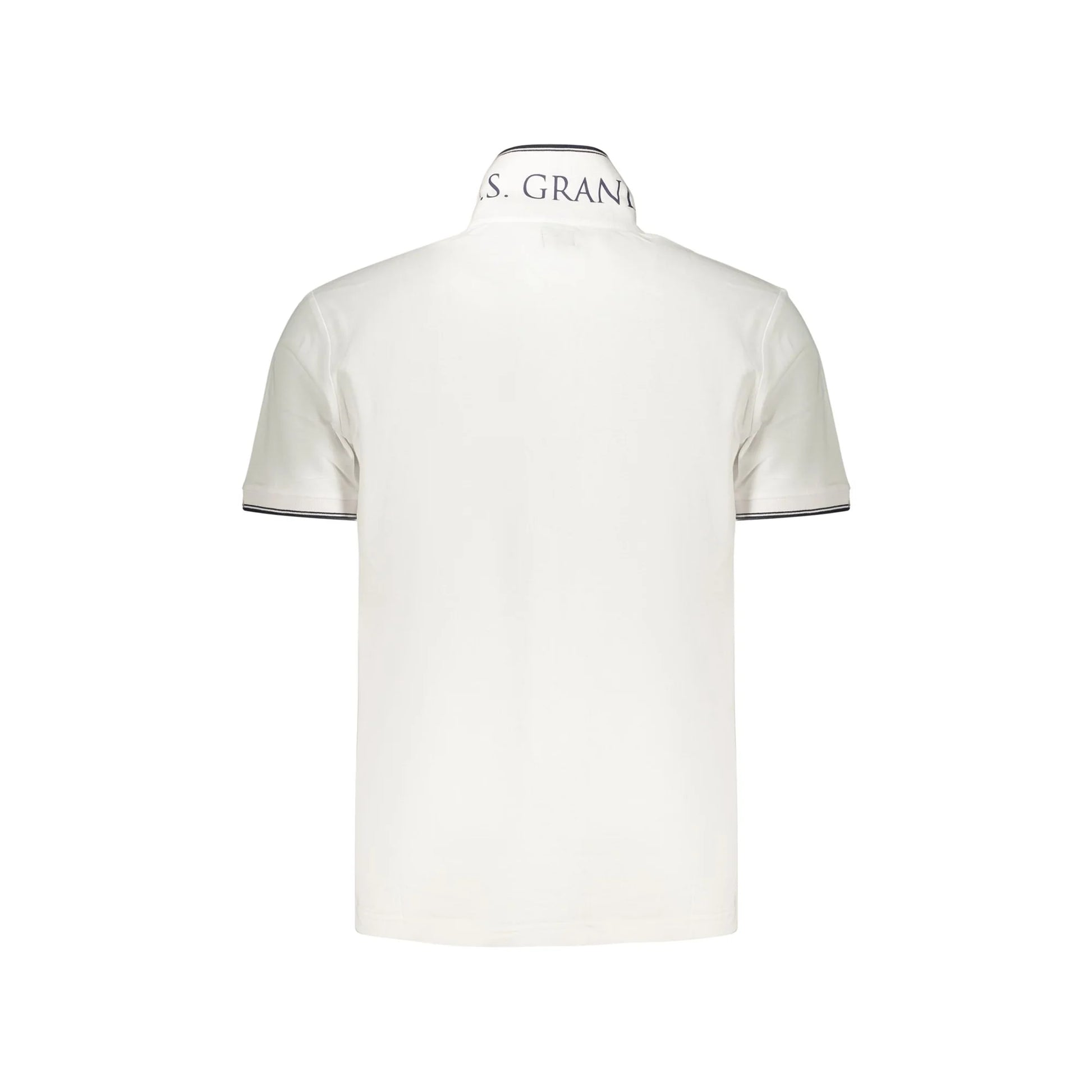 U.S. GRAND POLO MANICHE CORTE UOMO BIANCO
