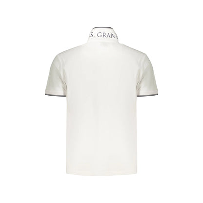 U.S. GRAND POLO MANICHE CORTE UOMO BIANCO