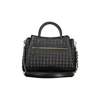 Guess Jeans Borsa a Tracolla Donna Nera Logo Borse nero - vista 2
