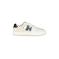 CALVIN KLEIN Scarpe Sneakers Bianche da Donna con Dettagli a Contrasto Bianco - foto prodotto