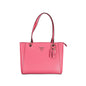 GUESS JEANS Borsa Donna Noelle Fucsia a Spalla con Dettagli a Contrasto Borse Rosa - foto prodotto