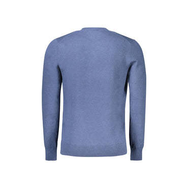 North Sails Maglione Uomo Blu Girocollo in Cotone e Lana Maglie - vista 2