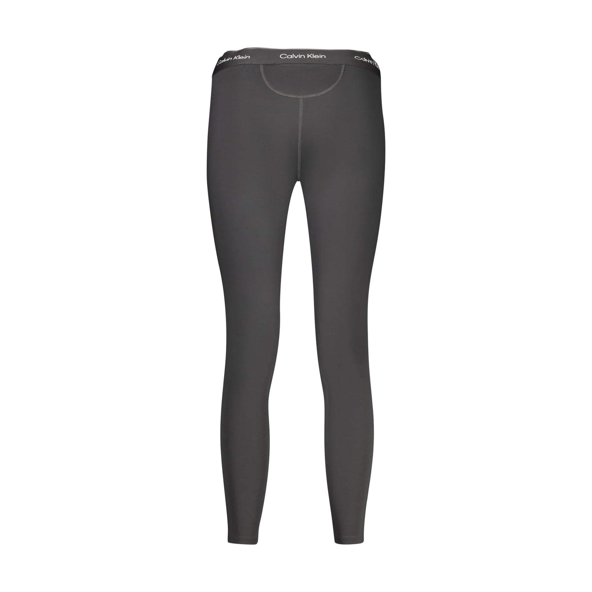 Calvin Klein Pantaloni Leggins Donna Nero Logo - vista 2