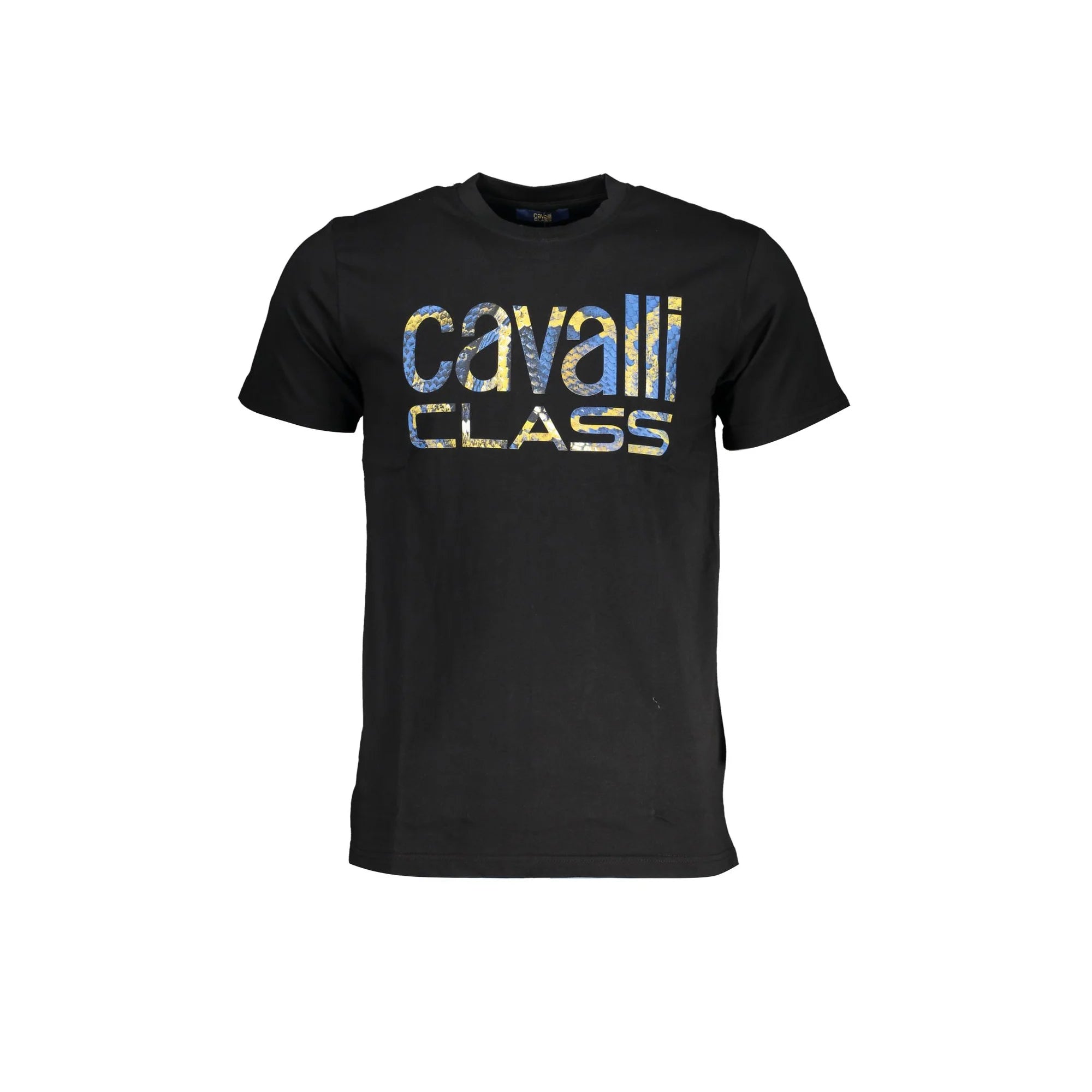 CAVALLI CLASS T-SHIRT MANICHE CORTE UOMO NERO