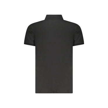 Calvin Klein Polo Maniche Corte Uomo Nera Ricamo nero - vista 2
