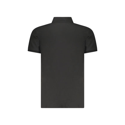 Calvin Klein Polo Maniche Corte Uomo Nera Ricamo nero - vista 2