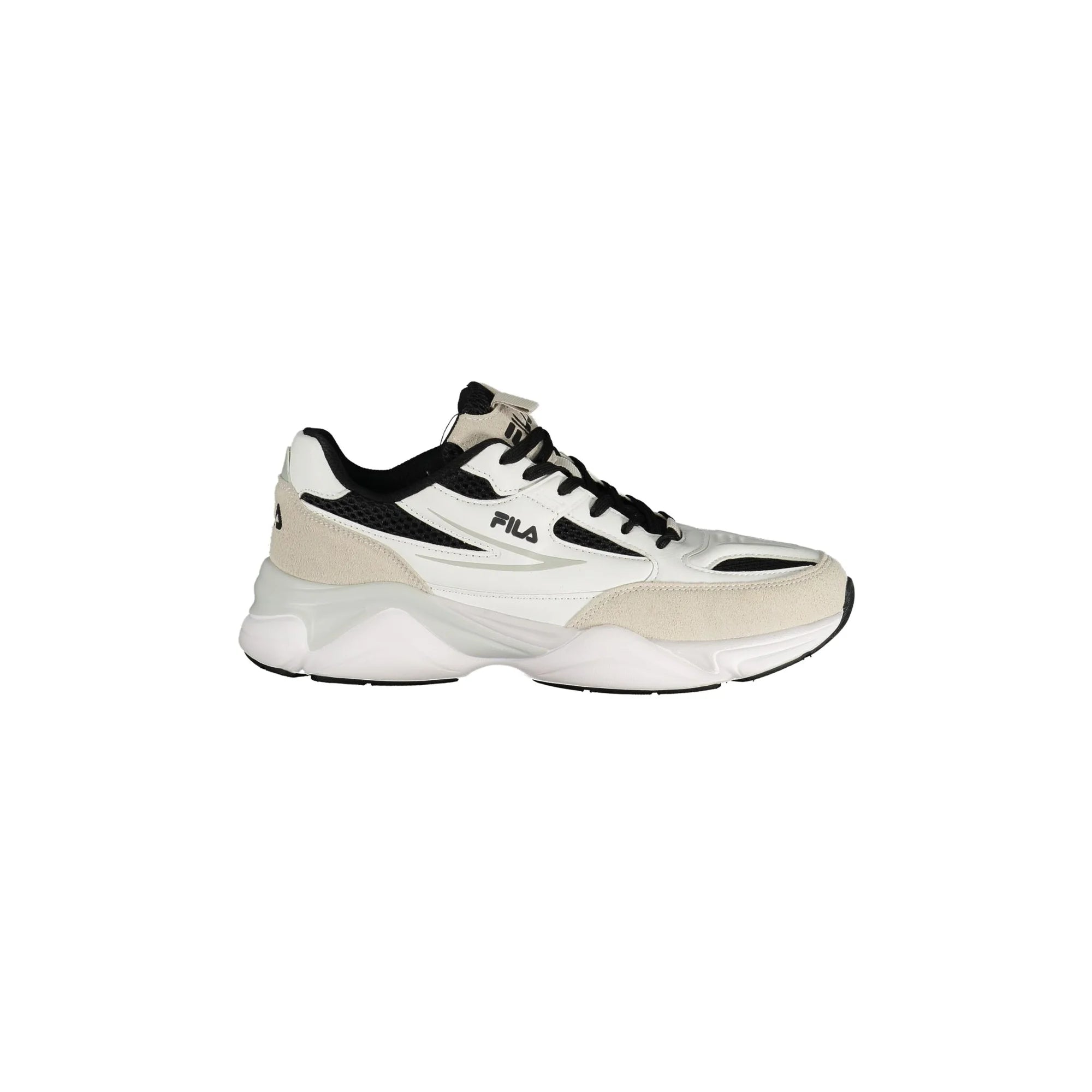 Fila Sneakers Uomo Bianche Stampa Logo Bianco - foto prodotto