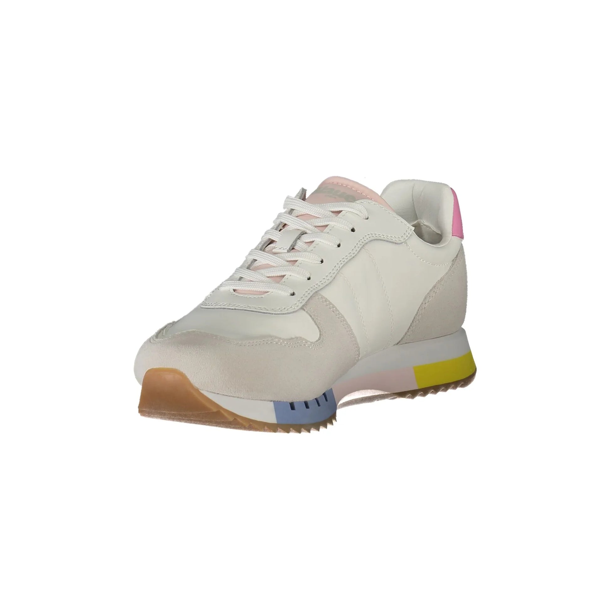 Blauer Sneakers donna bianco
