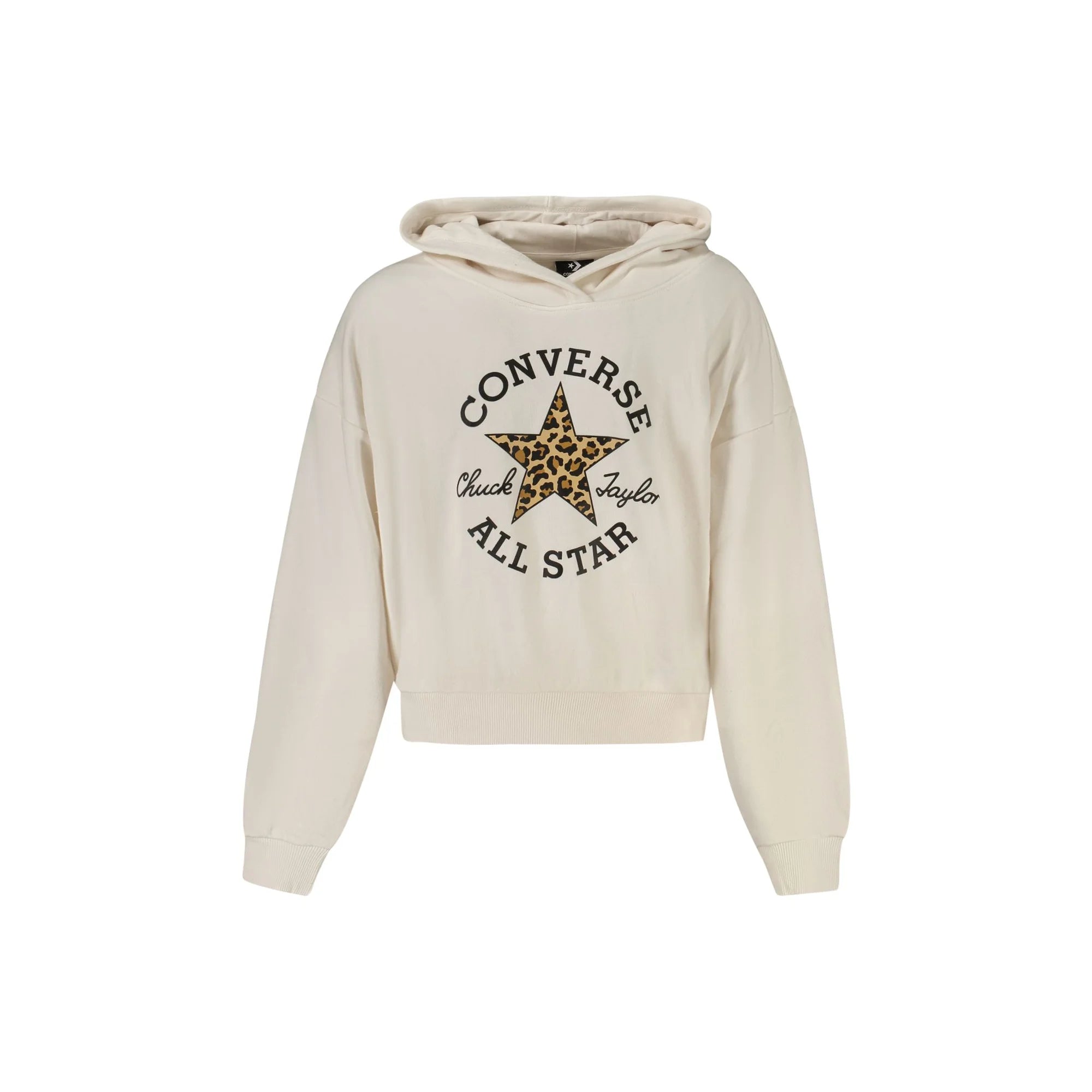 CONVERSE FELPA SENZA ZIP BAMBINA BIANCO