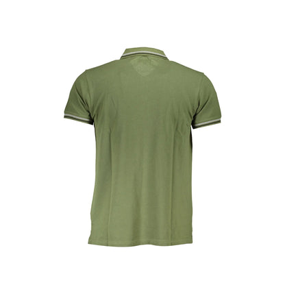 Cavalli Class Polo Maniche Corte Uomo Verde Ricamo - vista 2