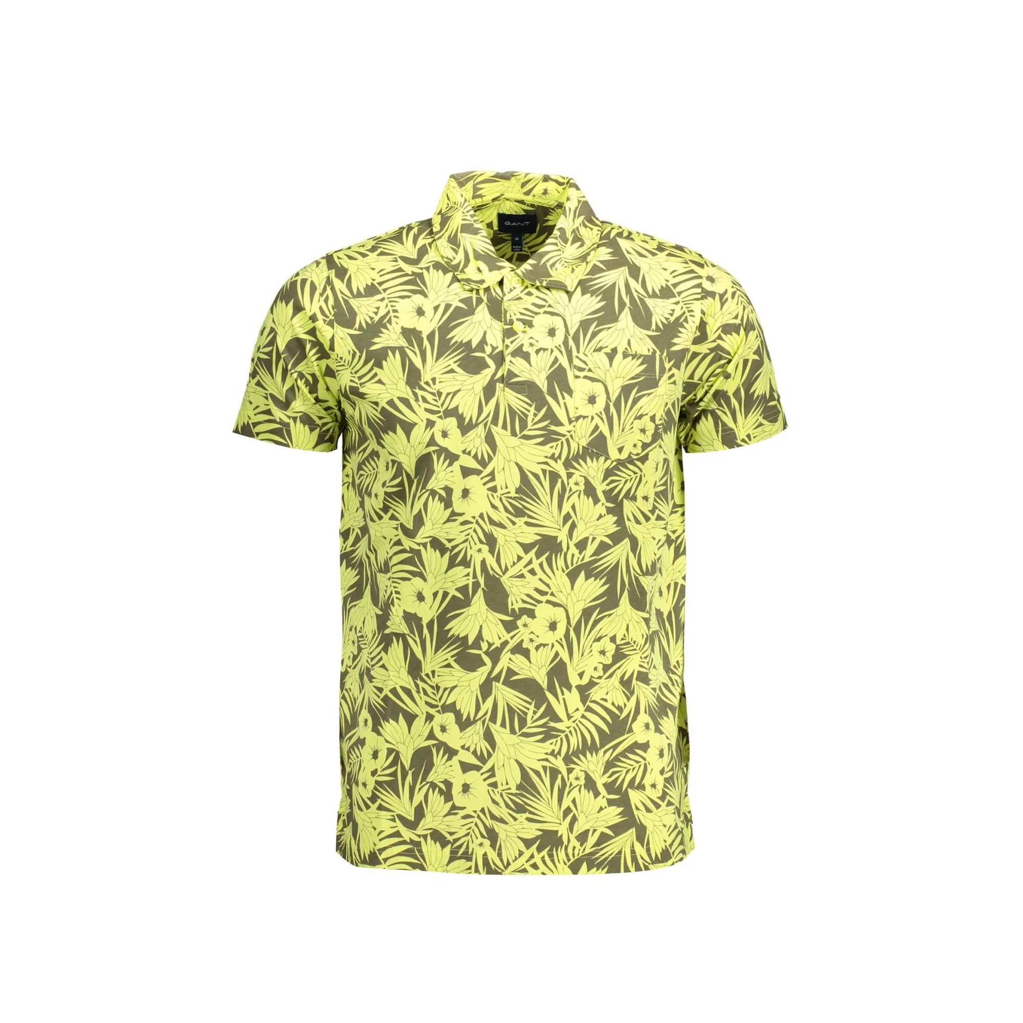 GANT POLO MANICHE CORTE UOMO GIALLO