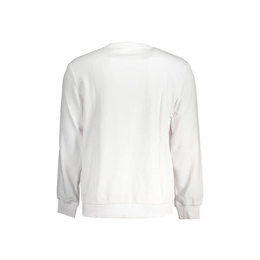 Fila Felpa Maniche Lunghe Uomo Bianca Ricamo Logo Felpe bianco - vista 2