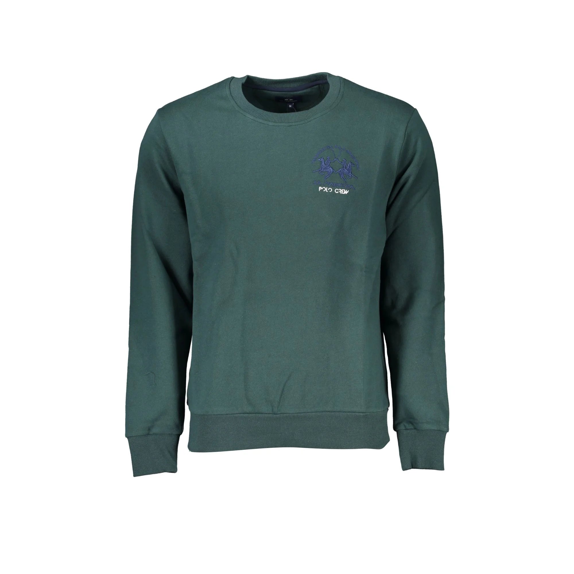 LA MARTINA FELPA SENZA ZIP UOMO VERDE