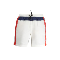 Norway 1963 Costume da Mare Uomo Bianco Stampa