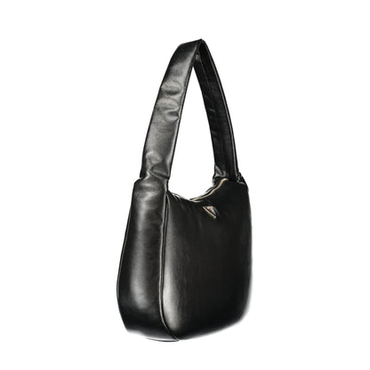 Guess Jeans Borsa a Spalla Donna Nera Logo Borse nero - vista 3