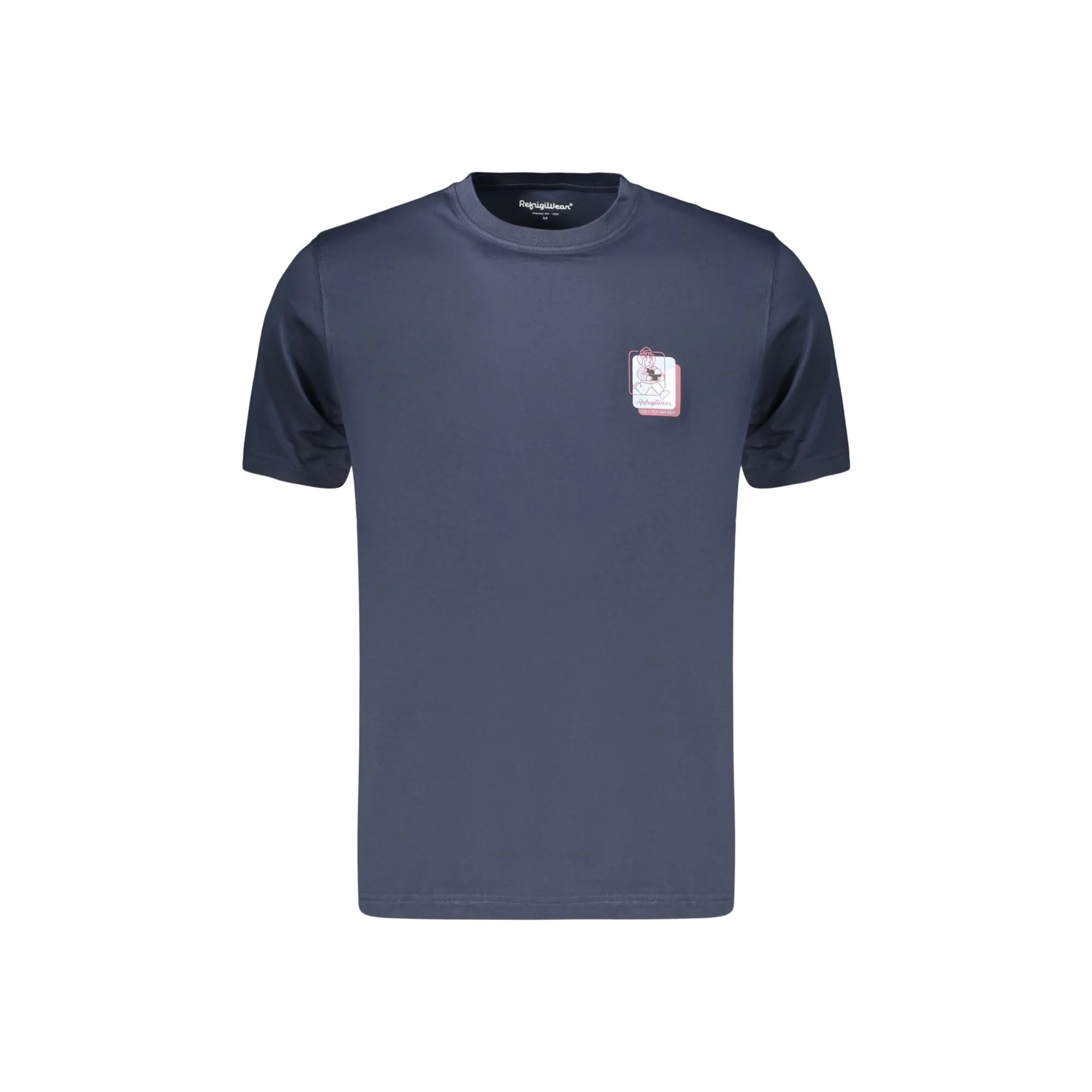 REFRIGIWEAR T-SHIRT MANICHE CORTE UOMO BLU