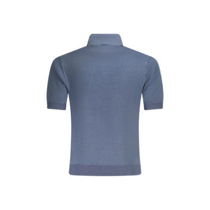 Guess Jeans Polo Maniche Corte Uomo Blu Ricamo Maglie - vista 2