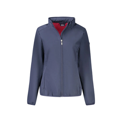 Norway 1963 Giubbotto Donna Blu Soft Shell Cappuccio Pile Logo Giubbotti e Giacche - foto prodotto