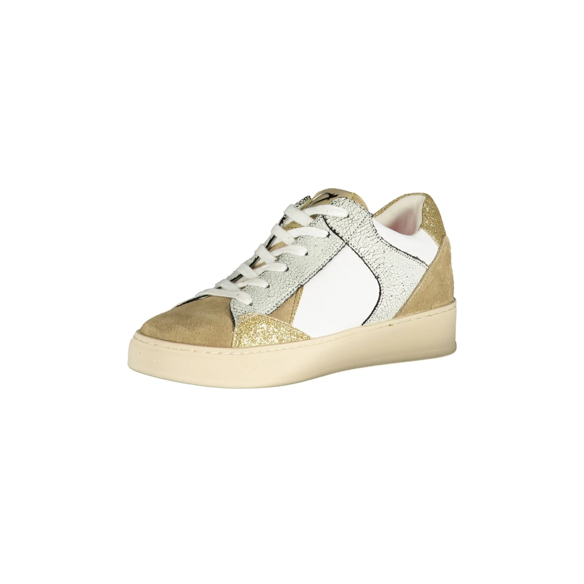 Cafenoir Sneakers Donna Bianche Stampa Logo bianco - vista 3