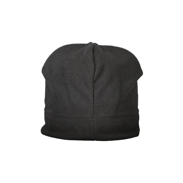 NORWAY 1963 Set Cuffia e Sciarpa Uomo Nero in Pile con Logo Cappelli - vista 2