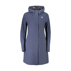K-Way Giubbotto Maniche Lunghe Donna Blu Logo