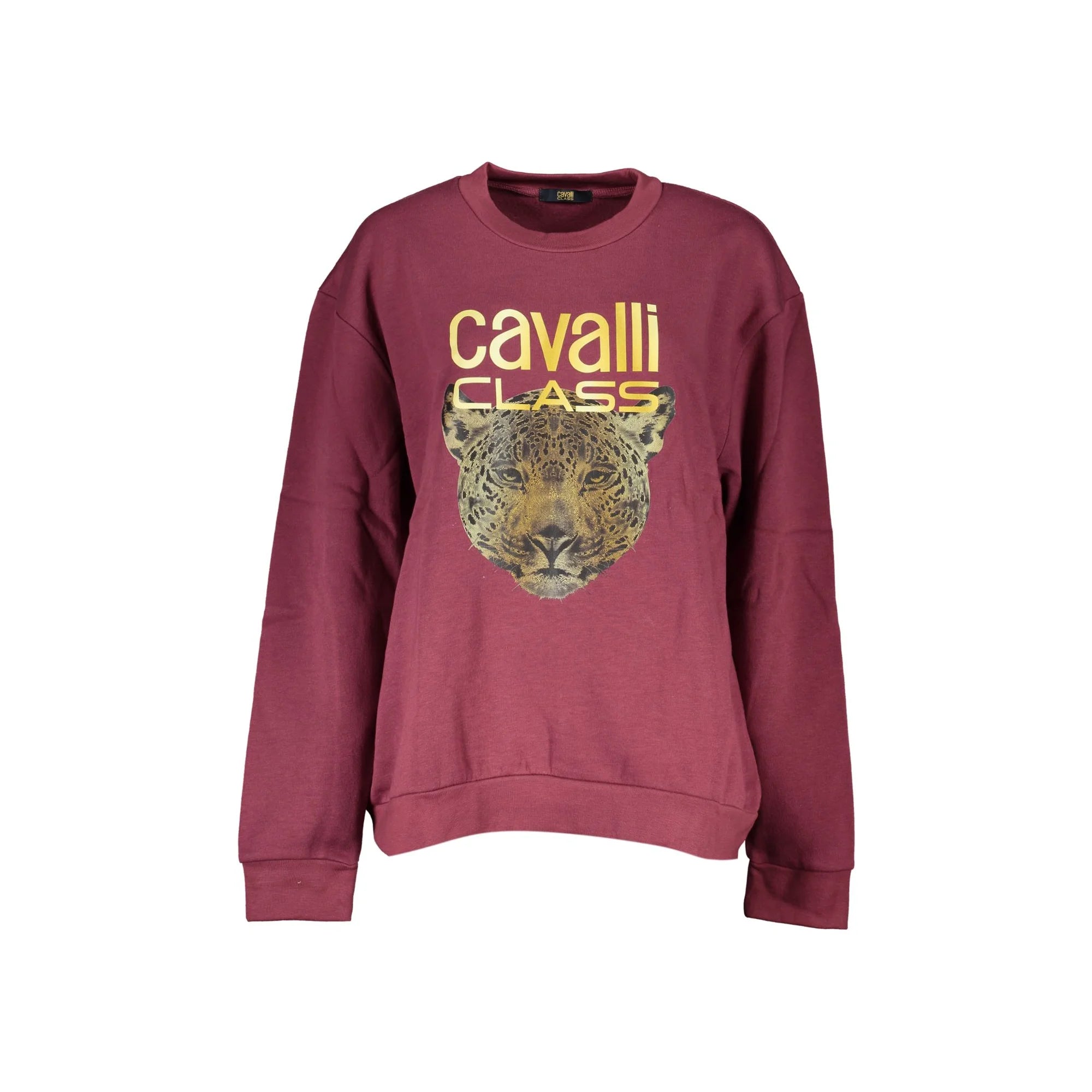 CAVALLI CLASS FELPA SENZA ZIP DONNA VIOLA