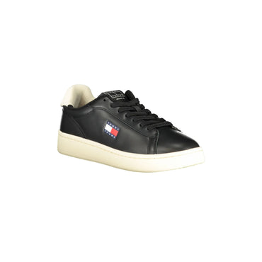 TOMMY HILFIGER Sneakers Donna Nere con Dettagli in Bianco nero - vista 2