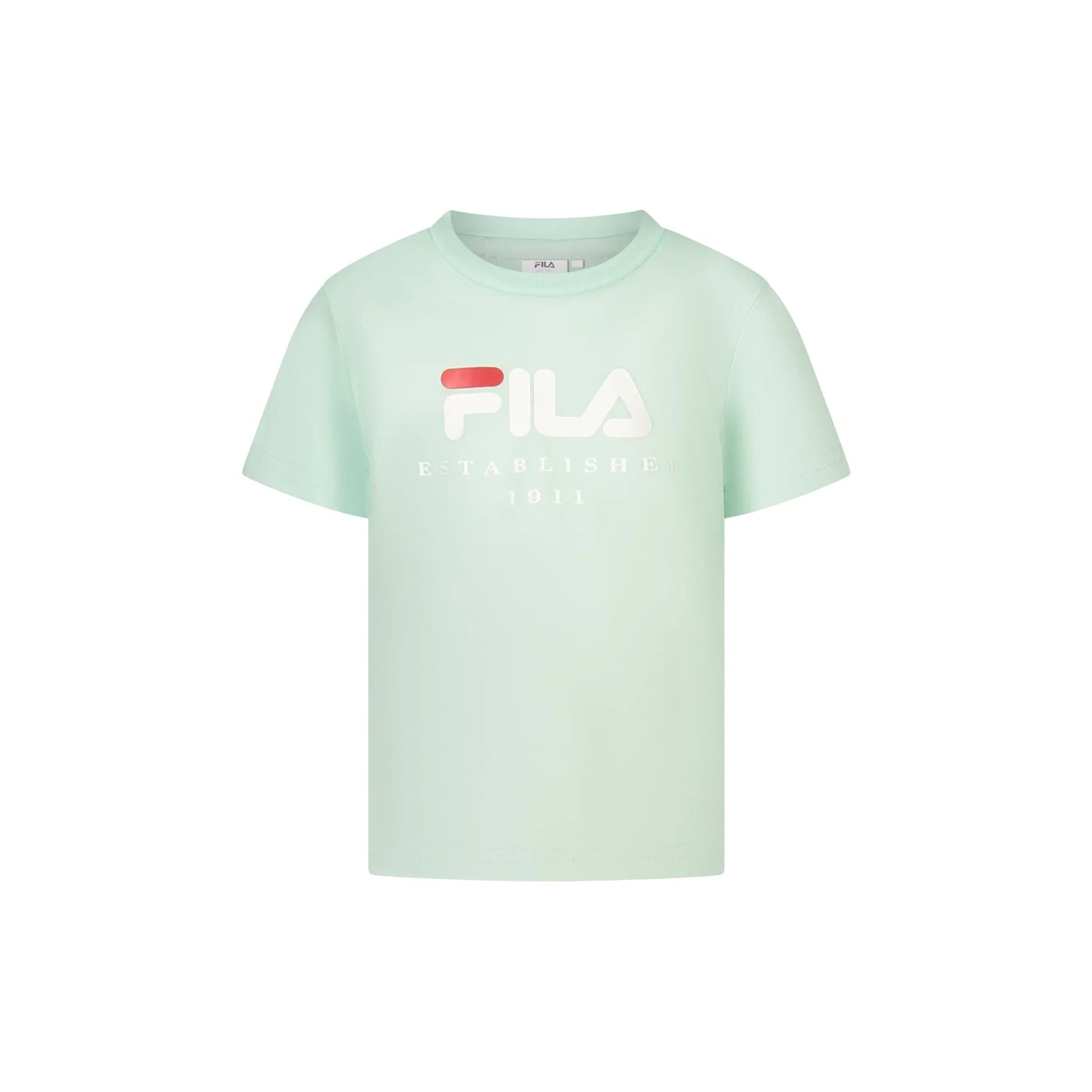 FILA T-SHIRT MANICHE CORTE BAMBINA VERDE